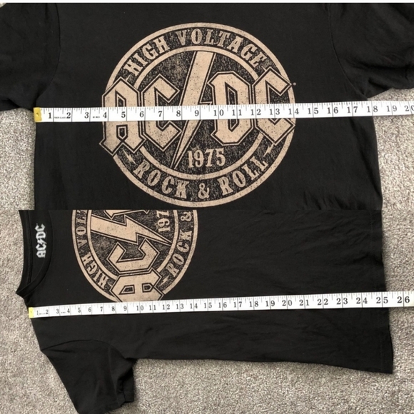 AC/DC High Voltage 1975 Rock & Roll Graphic Tee - Picture 7 of 7